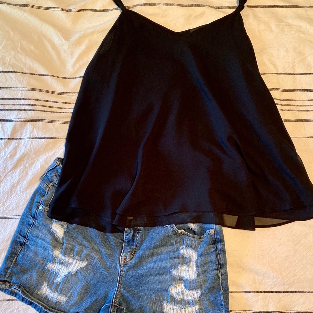 Torrid size 0/12 lot cami and shorts